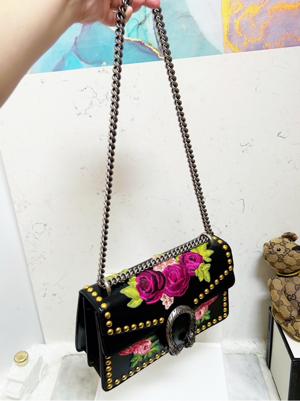 Authentic Gucci Limited Edition Blind For Love Dionysus Bag - Picture 7 of 14